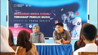Jurnalistik Go To School angkat tema pengaruh media sosial terhadap pemilih muda