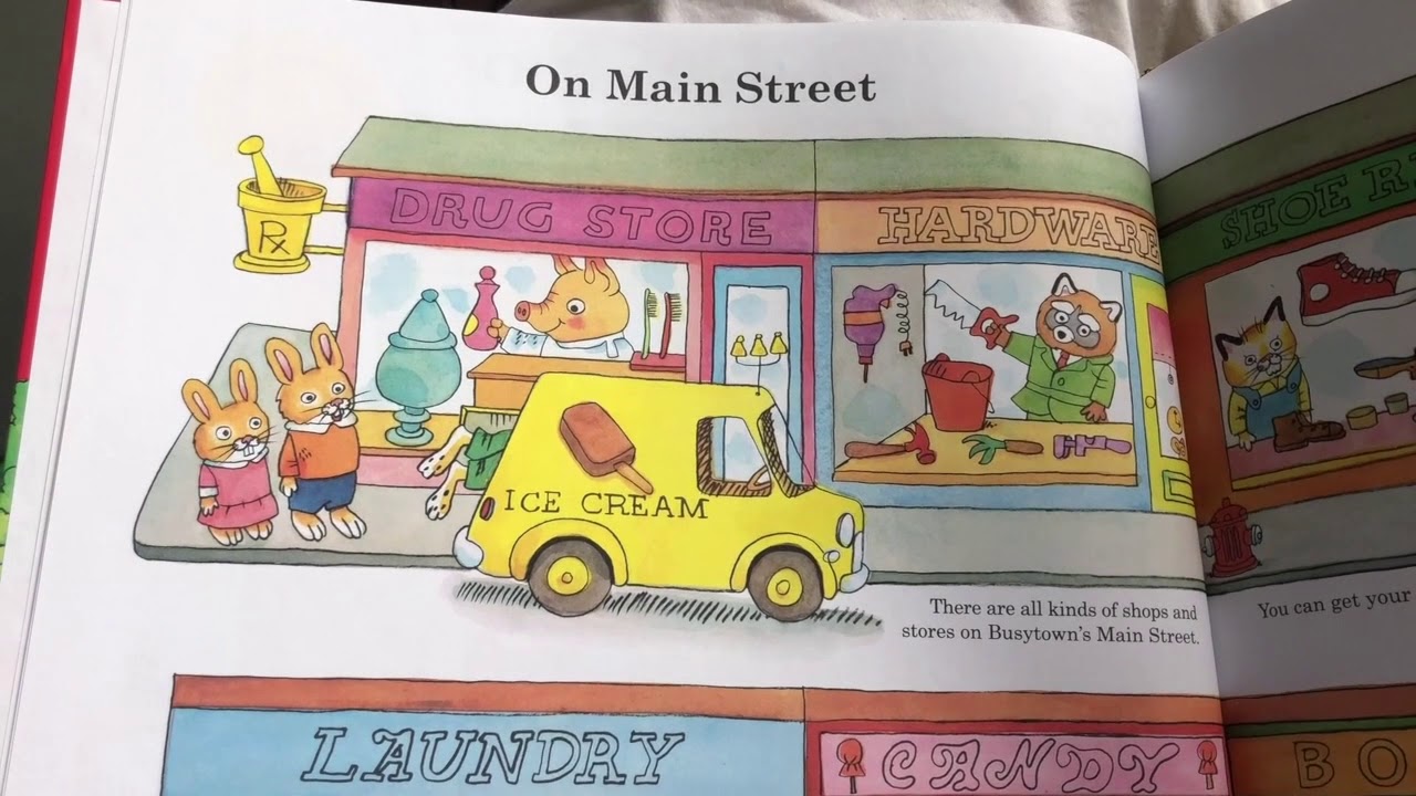 Busy, Busy Town by Richard Scarry Kathryn B. YouTube Busy, Busy Town by Richard Scarry Kathryn B. YouTube