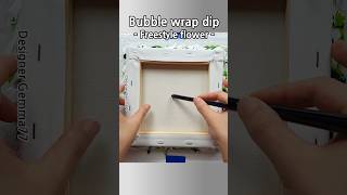 Painting Ideas 😍❤️ New Style Flower Dip Technique Idea