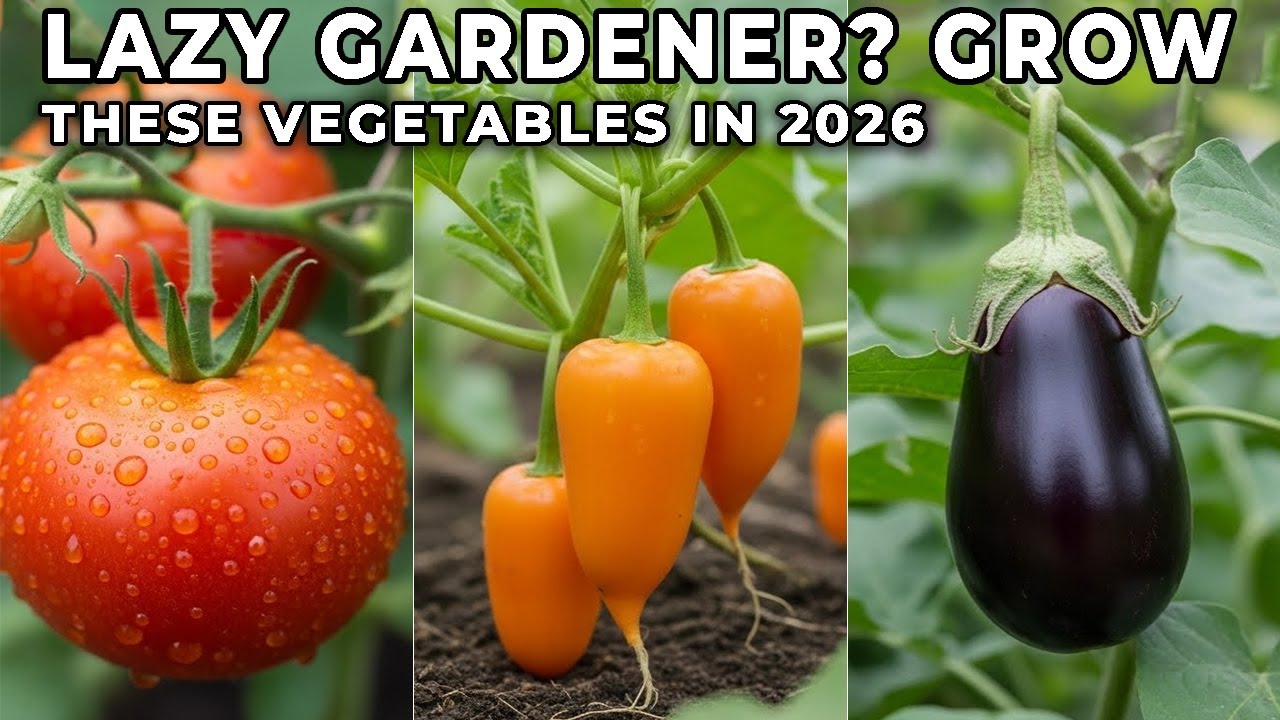 Лучшие овощи для выращивания в 2026 году по версии «Ленивого садовника» 🥕🥦