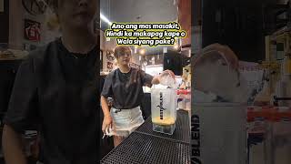Aray ko be 🤦🏻‍♀️😏 #fyp #brewedbyryden #baristalife #baristadaily #ladyrider