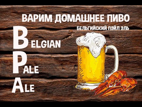 Варим пиво Бельгийский Пэйл Эль. Belgian Pale Ale. Варим пиво дома.