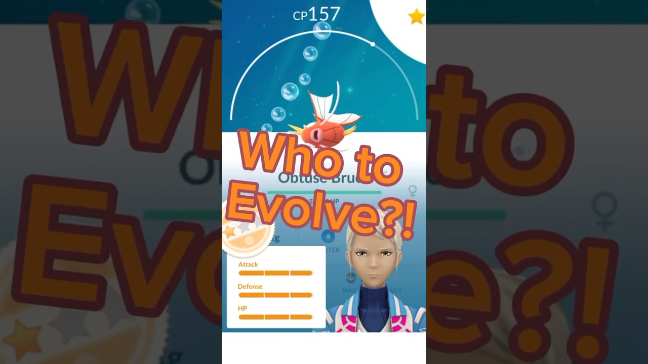 Mega gyarados takes a lot of mega energy! Who do I evolve?!