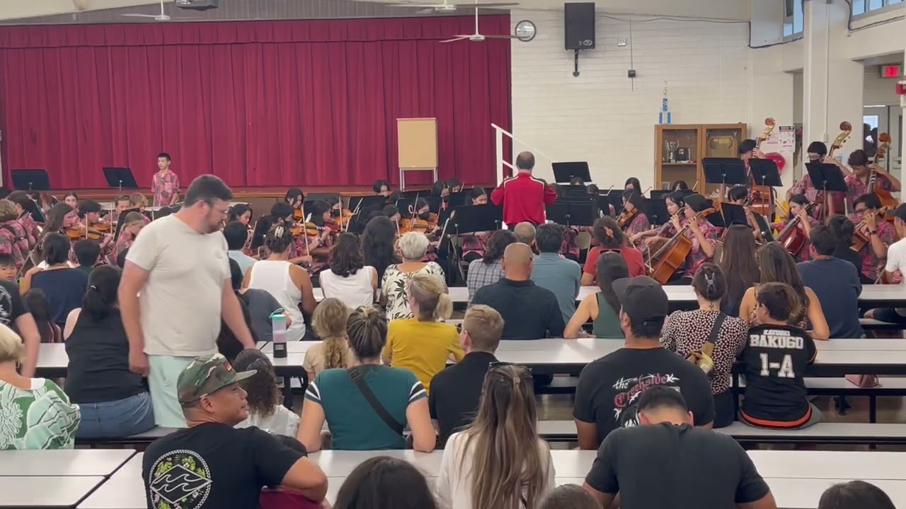 Niu Valley Middle School Concert Strings: Pirates of the Caribbean by Klaus Badelt, arr. Sweeney