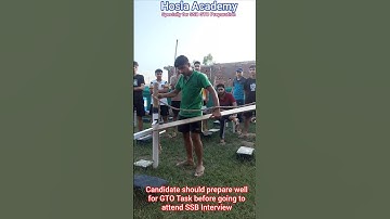 SSB Training for GTO #SSB #SSBInterview #NDA
