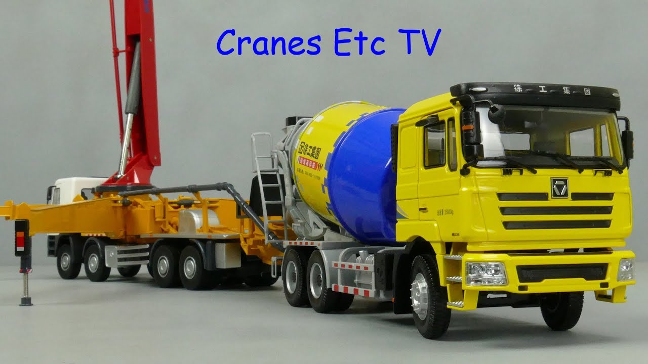 XCMG HB56K-7X Concrete Pump Cranes Etc Review