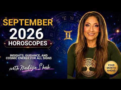 ♊️ Gemini September 2026 Astrology Horoscope by Nadiya Shah