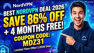 NordVPN Coupon Code - Get the Best NordVPN promo code 2026 - Get 86% OFF + 4 Months FREE! Update