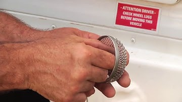 How To Install A RV Furnace Screen