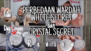 WARDAH WHITE SECRET DAY CREAM & NIGHT CREAM - MENCERAHKAN -REVIEW & SWATCHES