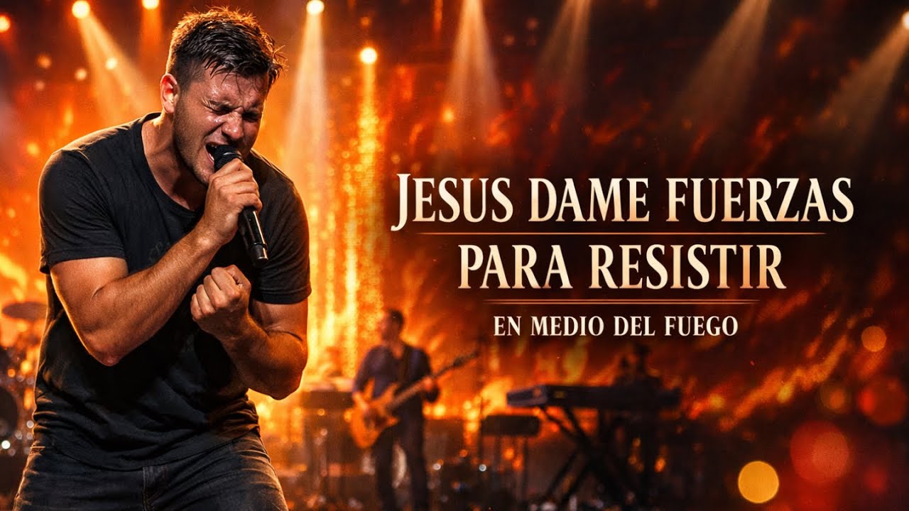 JESÚS, DAME FUERZAS PARA RESISTIR — Música Cristiana de fe | en medio del fuego sigo