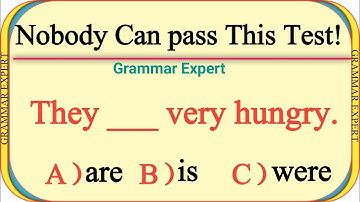 Only 1% Can Pass This English Grammar Quiz! 🤯 | Test Your Brain Power Now!