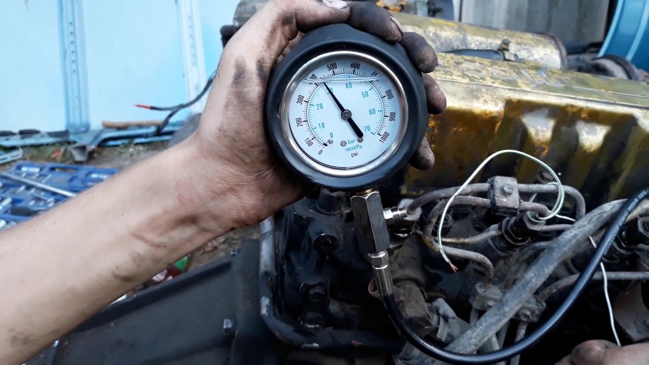 Замер компрессии на Nissan Vanette Serena двигатель LD20 C22 C23
