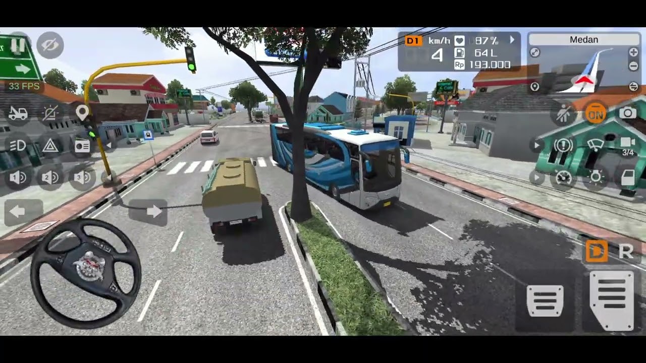 Bus simulator game Bus simulator Indonesia 