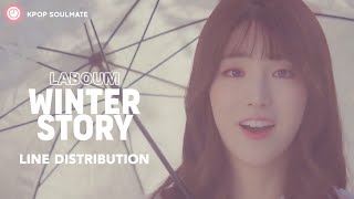 LABOUM (라붐) - Winter Story (겨울동화) (Line Distribution)