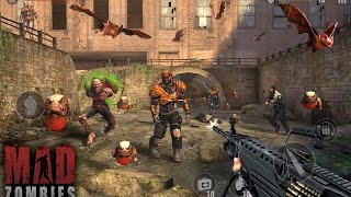 MAD ZOMBIES : Offline Games - Special Ops all missions of R8 - Harbour  Powerful Gameplay screenshot 1