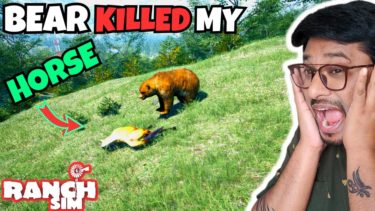 BEAR KILLED MY $ 10,000 DOLLER HORSE IN RANCH SIMULATOR #66