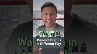 Career in Cruise ship //How much Waiter Earn in Cruise ship//Job in cruise ship 🚢 #shorts #ai