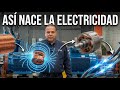 Así Se Genera la Electricidad: Estator, Rotor, Bobinas y Ley de Faraday Explicados