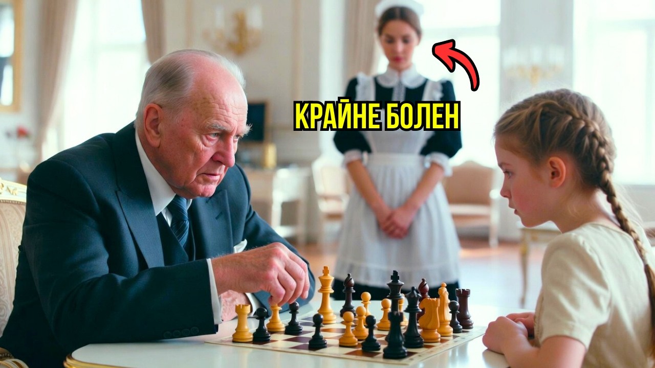ДОЧЬ УБОРЩИЦЫ-АУТИСТКА ПОСПОРИЛА С МИЛЛИОНЕРОМ В ШАХМАТЫ. ЧЕРЕЗ 2 ЧАСА ОН ВСТАЛ НА КОЛЕНИ