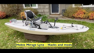 Hobie Mirage Lynx: easy and handy mods and hacks