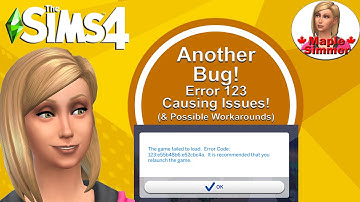 Error 123 Causing Issues & Possible Workarounds! (Sims 4 News)