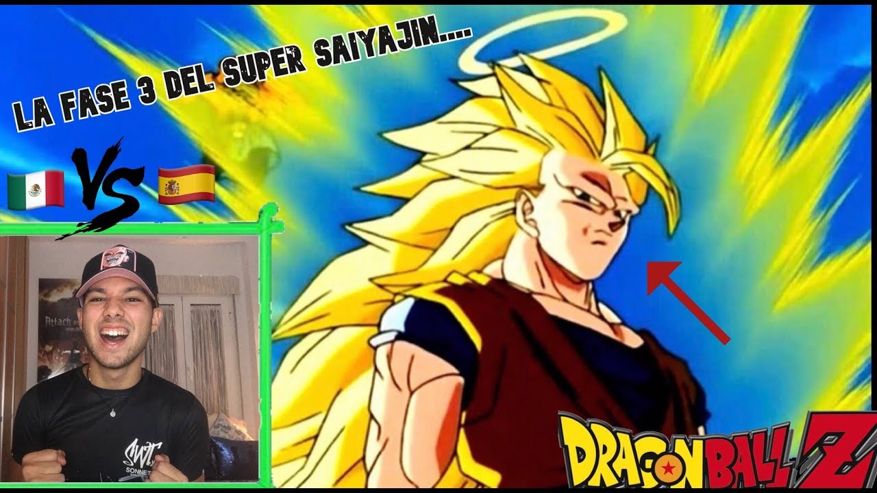 💫ESPAÑOL REACCIONA AL DOBLAJE LATINO 🔥GOKU SE TRANSFORMA EN SSJ3 POR PRIMERA VEZ