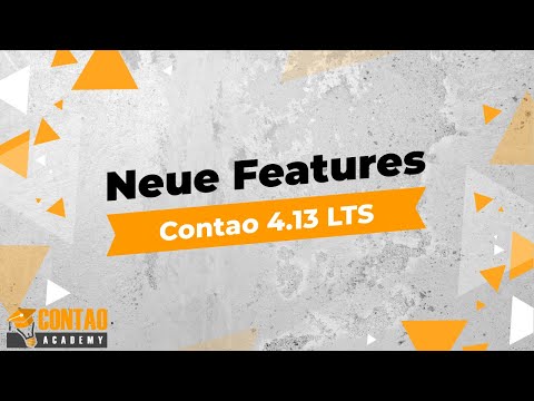 Contao 4.13 LTS