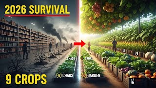 The 2026 Survival Garden: 9 Crops for Total Food Security