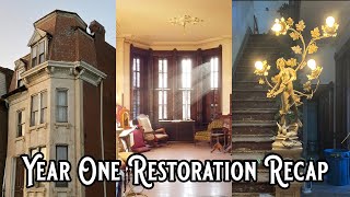 I Bought An Abandoned Victorian Mansion - 1 YEAR UPDATE