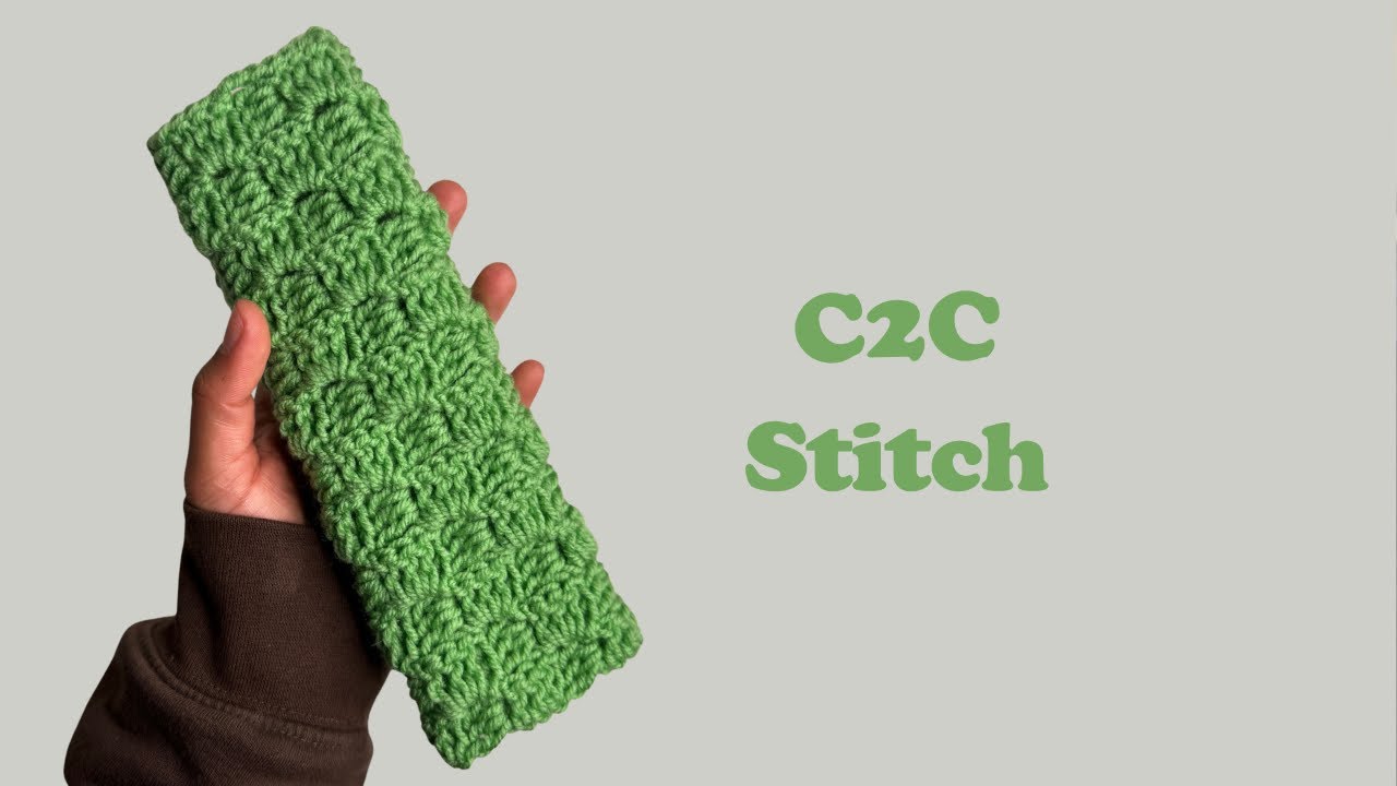 Beginner's Guide to C2C Crochet: Corner-to-Corner Stitch Made Easy