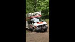U-haul Vs Steep dirt road