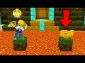 SAVE RICH FAKE NOOB or UNLIMITED GOLD BARS in SkyBlock!! (NOOB PRANK!) - Blockman Go