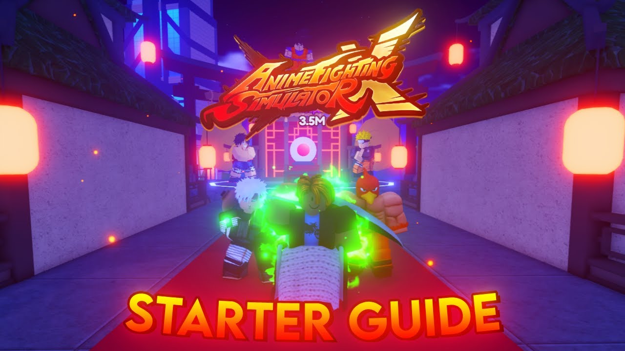 Starter Guide ⭐ Anime Fighting Simulator X YouTube