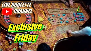 🔴 LIVE ROULETTE |🔥 Exclusive Friday In Las Vegas Casino 🎰 Mega Session Exclusive ✅ 2024-04-05