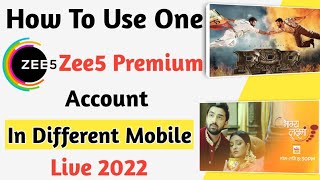 How To Use Friends & Family Zee 5 Premium Account In Your Mobile 2023 Live ll 1 Account In 3 Devices screenshot 4