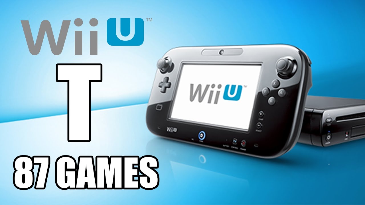 The Wii U Project - Compilation T - All Nintendo Wii U Games - YouTube