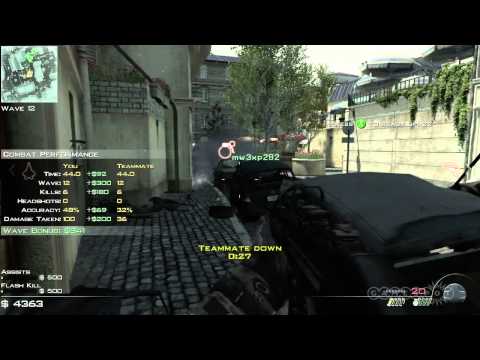 Call of Duty: Modern Warfare 3 Survival Paris 3 Gameplay (Xbox 360)