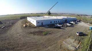 Floorless Permanent Modular Construction Timelapse of CCA Dallas Transitional Center