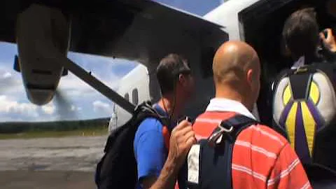 Sean McArthur Jumps out of an Airplane