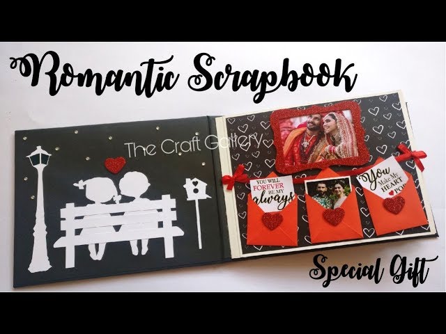 SPECIAL COUPLE SCRAPBOOK, Romantic Valentine's Day Gift