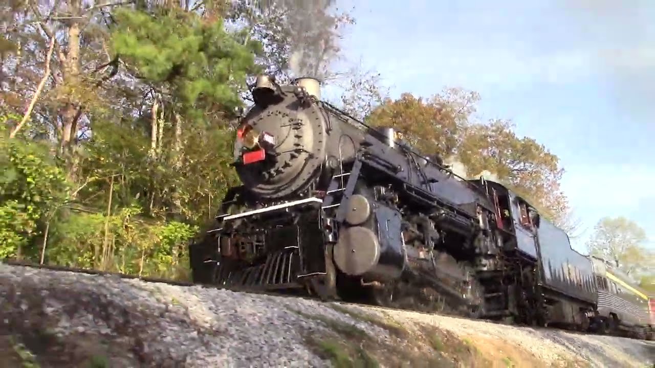 Southern 4501 on the Summerville Steam Special, November 2, 2024 (Part 2)