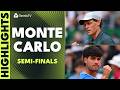 Zverev vs Sinner & Alcaraz vs Vacherot in Semi-Finals 🤩 | Monte-Carlo 2026 Semi-Final Highlights