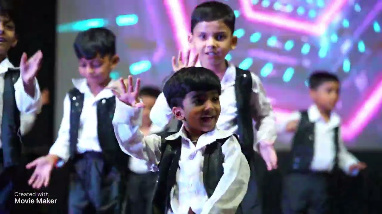 All boys dance in Natural Kids Zone