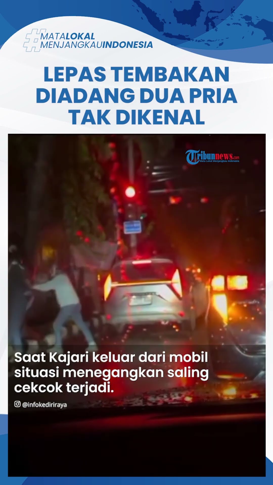 Detik-detik Menegangkan Kajari Kediri Nekat Lepas Tembakan ke Udara, Dibuntuti hingga Dicegat OTK