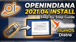 OpenIndiana 2021.04 Install  IllumOS Distro