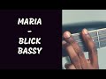MARIA -Blick Bassy |  EXPLIQUÉ | EXPLAINED | Guitar tutorial