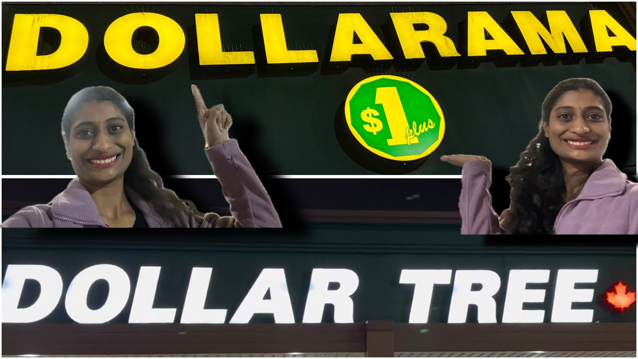 Dollar stores in Canada🇨🇦, shocking prices at Dollarama and Dollar tree.