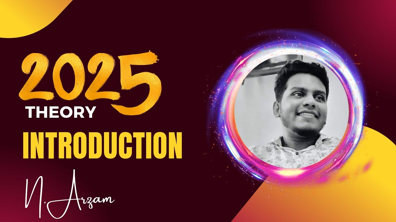 2025 Introduction Session | N.ARZAM PHYSICS | G.C.E. A/L PHYSICS | TAMIL MEDIUM