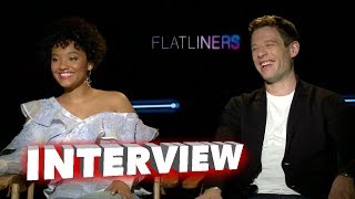 Flatliners Kiersey Clemons & James Norton Exclusive Interview Screenslam